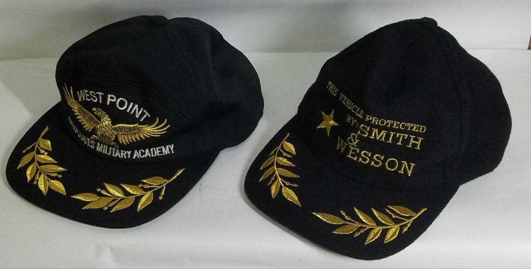 WEST POINT & SMITH & WESSON帽子2個セット✨ミリタリー