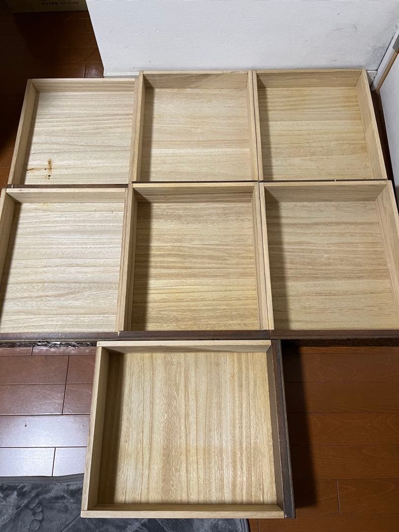 軽井沢彫り☆7段引出し②