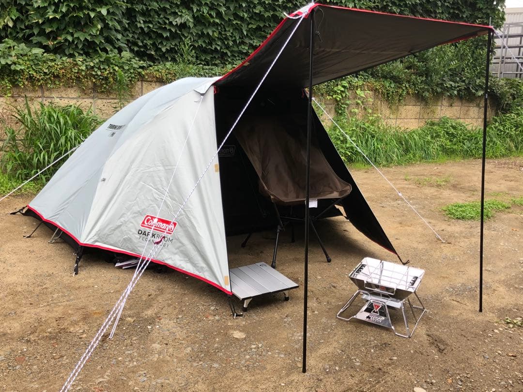 コールマン ツーリングドーム/ST+ キャノピーポール、グランドシートセット