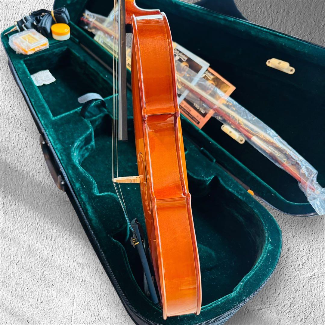 【美品】カルロジョルダーノ4/4 バイオリン本体 4弦 弓、ケース付き