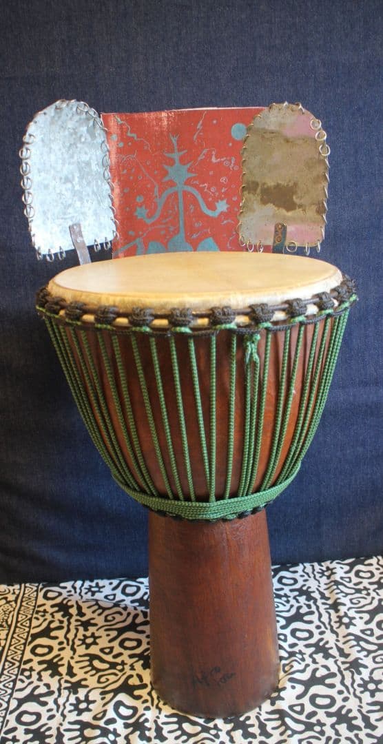 Afroton DJEMBE ジャンベ 14inケッシン・ケッシン2つ
