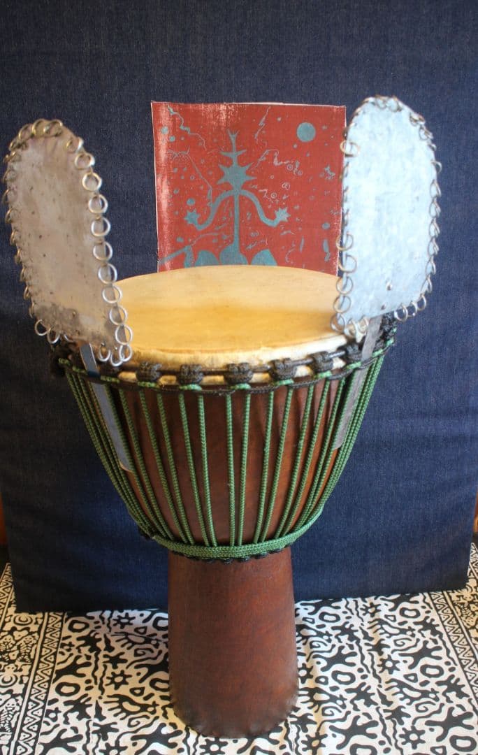 Afroton DJEMBE ジャンベ 14inケッシン・ケッシン2つ