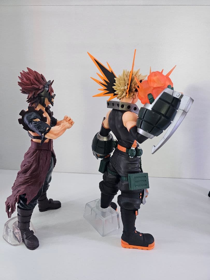 一番くじ　僕のヒーローアカデミア　ヒロアカ　緑谷　爆豪　轟　切島　4体　おまけ付