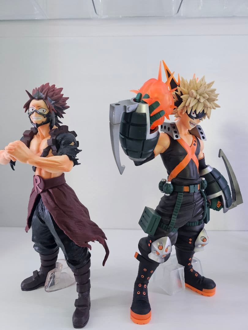 一番くじ　僕のヒーローアカデミア　ヒロアカ　緑谷　爆豪　轟　切島　4体　おまけ付