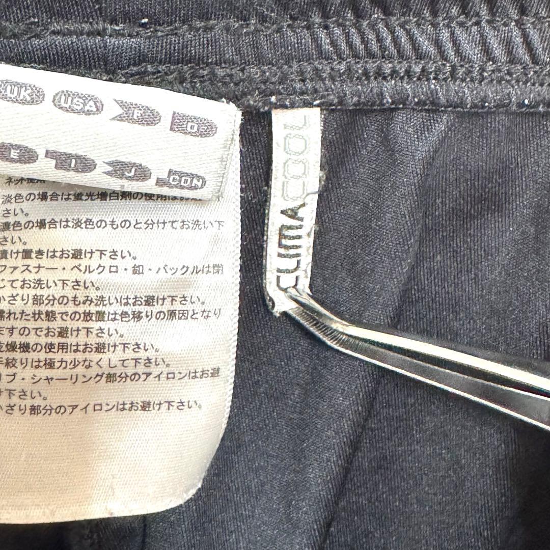 adidas ブラック 長袖シャツ ショーツ セット