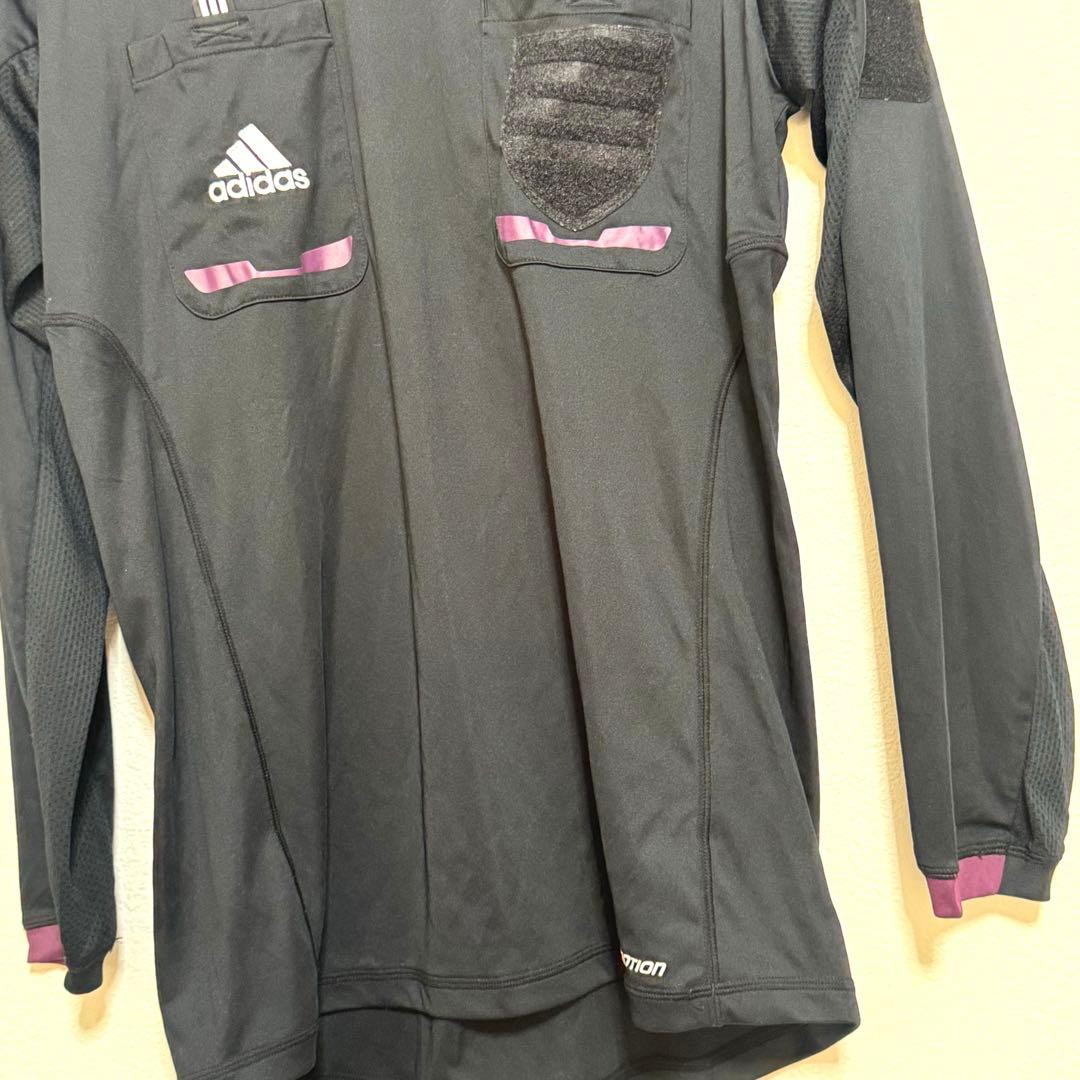 adidas ブラック 長袖シャツ ショーツ セット