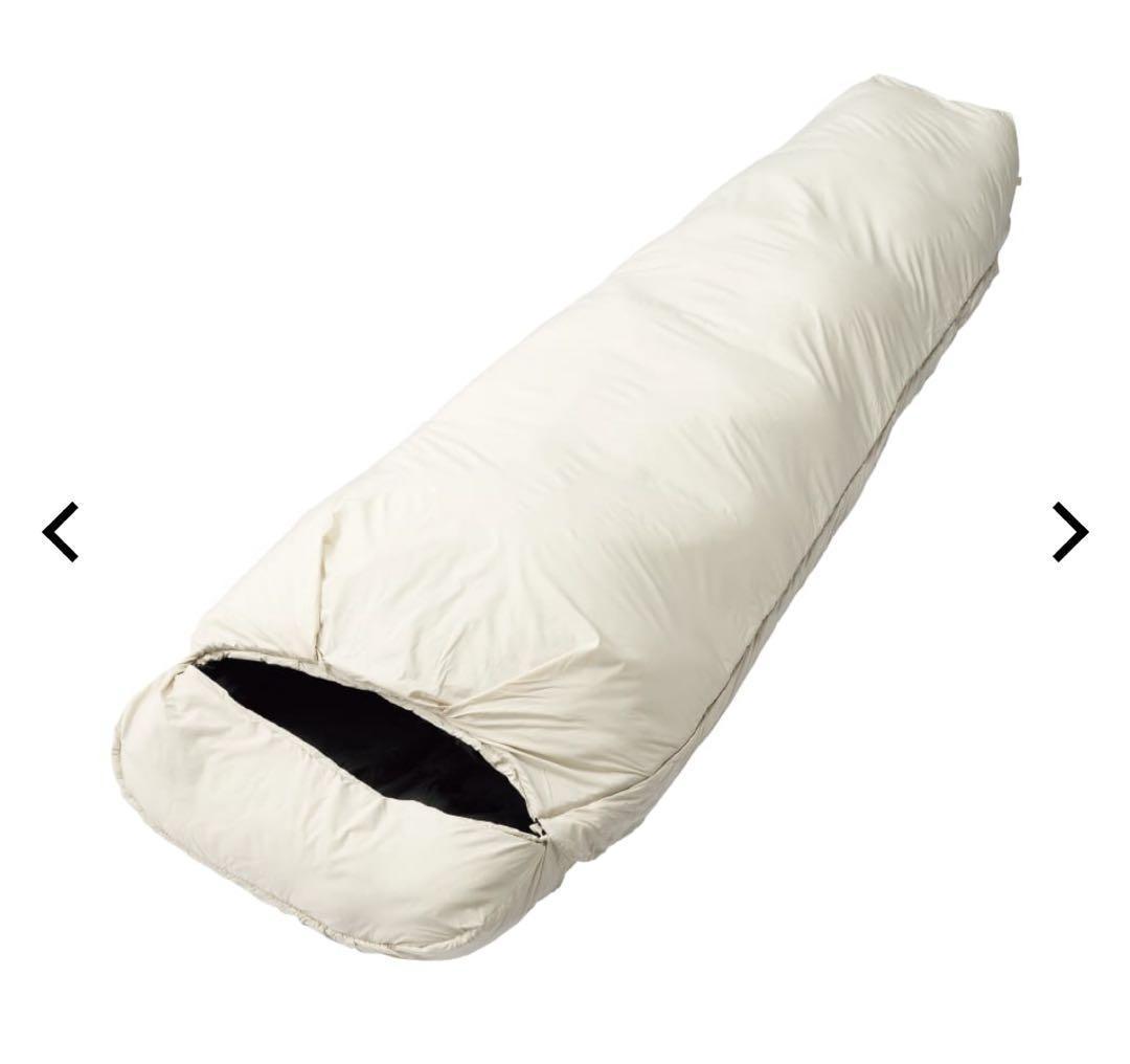 ワークマン エックスシェルター 断熱αムービングシュラフ 寝袋 アイボリー