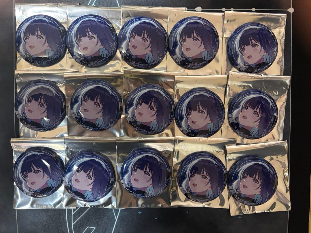 学園アイドルマスター　缶バッジ　秦谷美鈴　Star-mine 30個セット