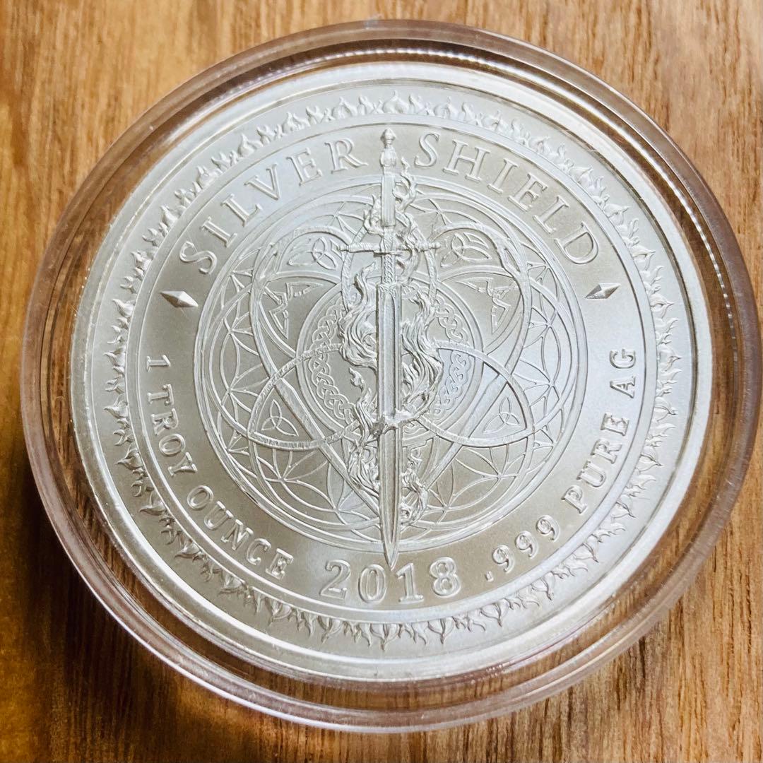 トランプ大統領　1オンス　プルーフ銀貨　MWWA