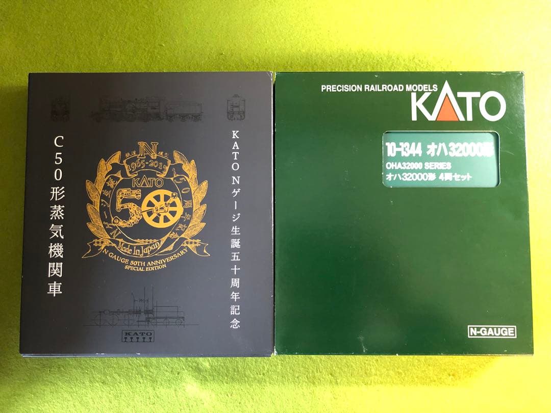 【特別企画品】C50 <KATO Nゲージ50周年記念製品>オハ32000セット