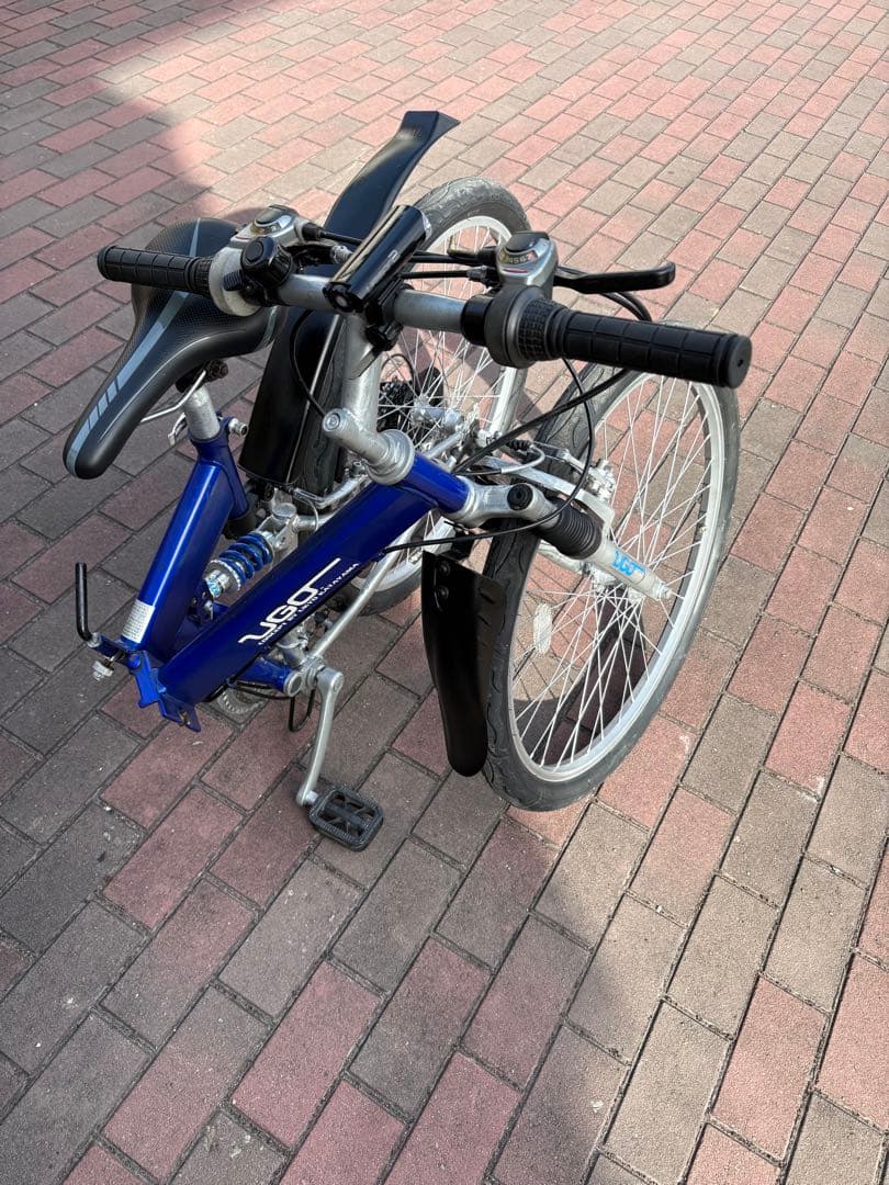 新品タイヤ・フルサス・折り畳みマウンテンバイク(26㌅)お届け出来ます。引取可能