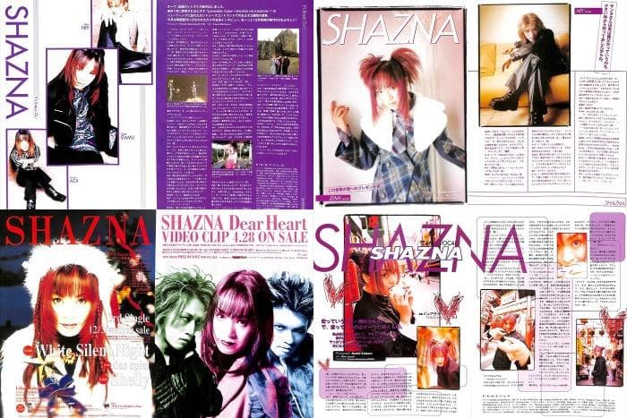 SHAZNA シャズナ 切り抜き 350P ほぼ欠けなし貴重インディーズ～