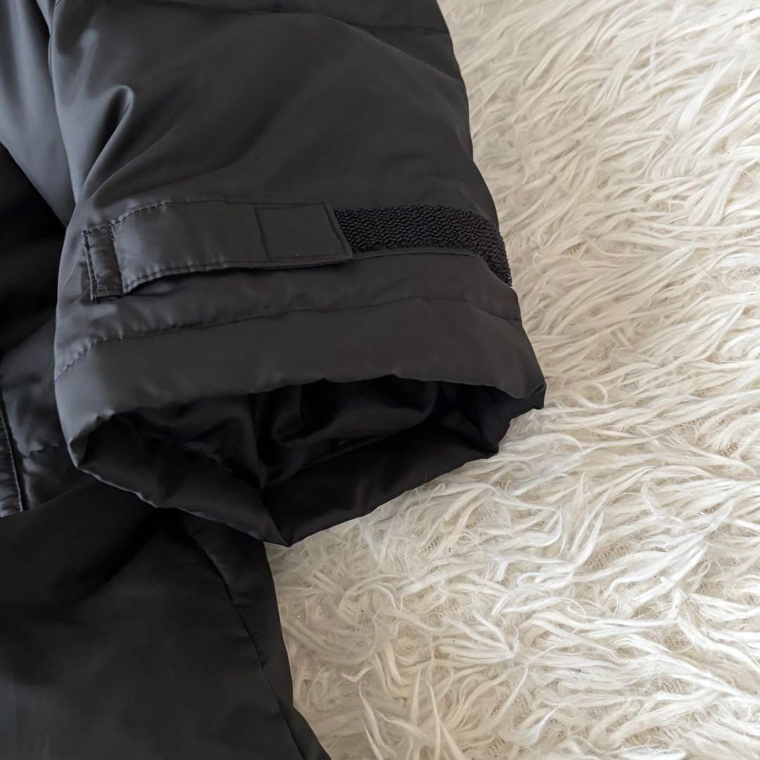 美品✨ プーマ ロングダウンジャケット ベンチコート 黒 ブラック L〜O