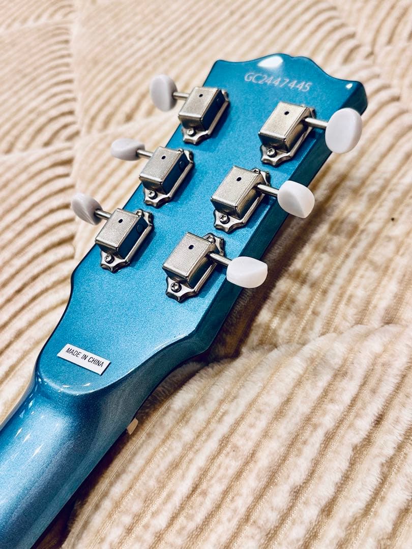 【送料込み】レスポールジュニアタイプPelham Blue ぼっちざろっく!