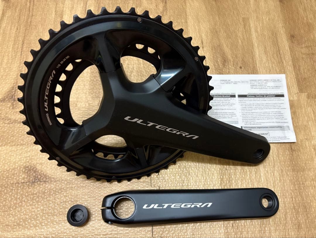 新品未使用　シマノ　アルテグラ　FC-08 クランク 50-34T172.5mm