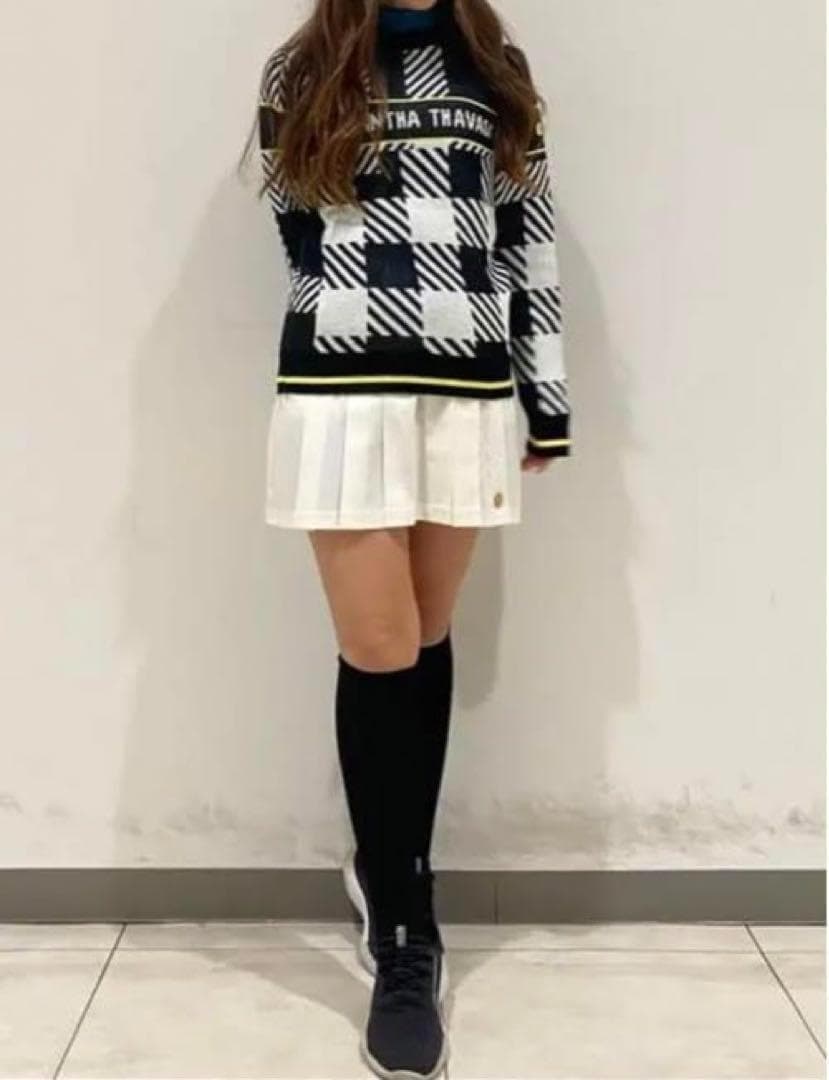 サマンサタバサ ナンバー7 セーター セレブ 高級 高貴 グリーンに映える レア