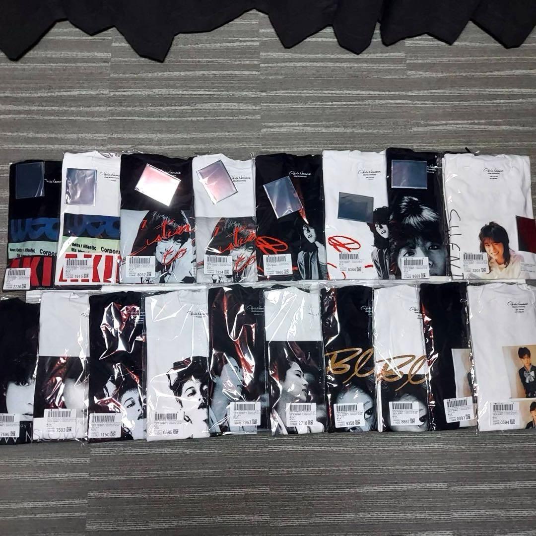 中森明菜　Tシャツ　ZOZOコラボ　未開封　全18枚コンプリート　全てMサイズ