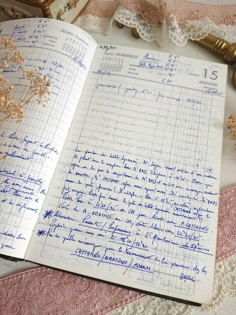 【だいず さま専用】461＋458＋459、３冊おまとめフランス Agenda