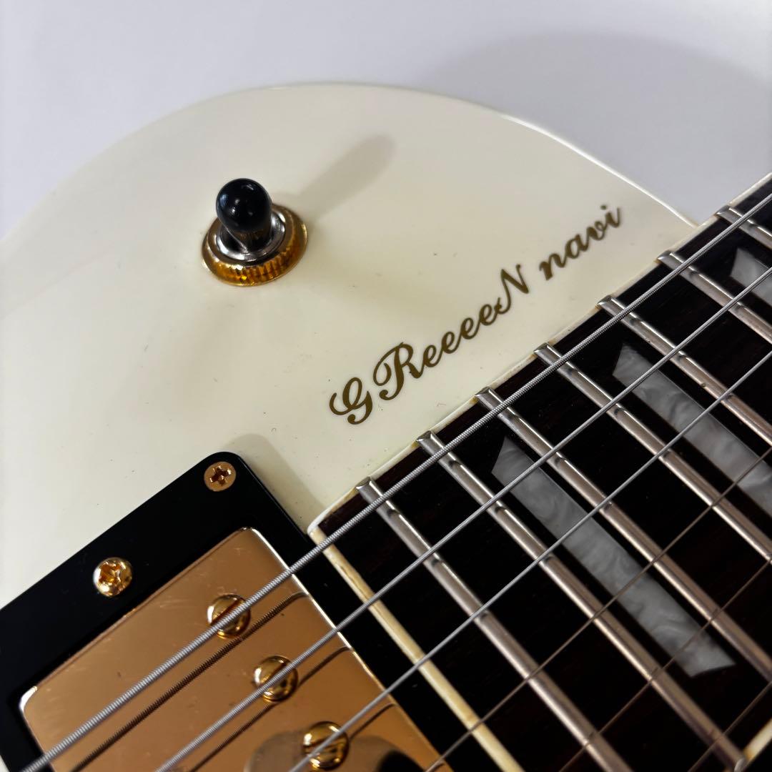 500本限定/レア美品★ GReeeeN Naviモデル　レスポール　ケース付属
