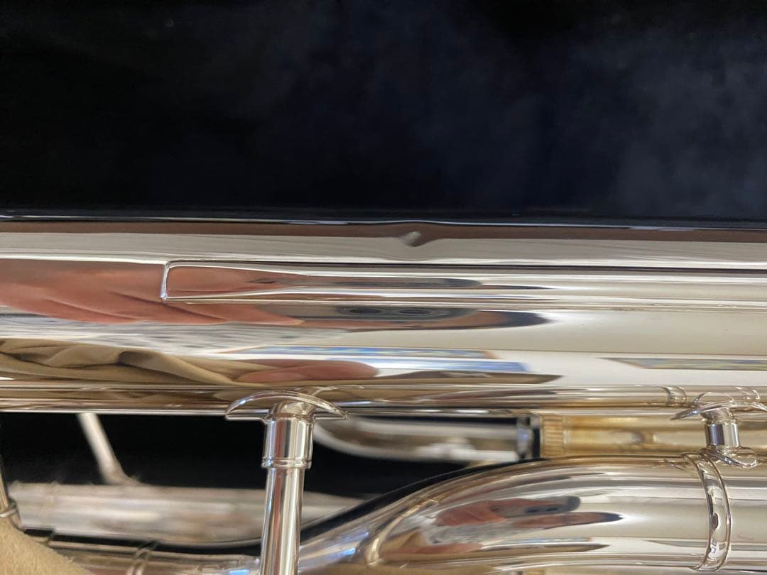 ヤマハ ユーフォニアム YEP-321 銀メッキ ケース付き