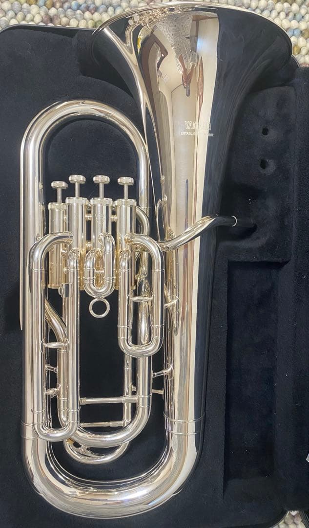 ヤマハ ユーフォニアム YEP-321 銀メッキ ケース付き