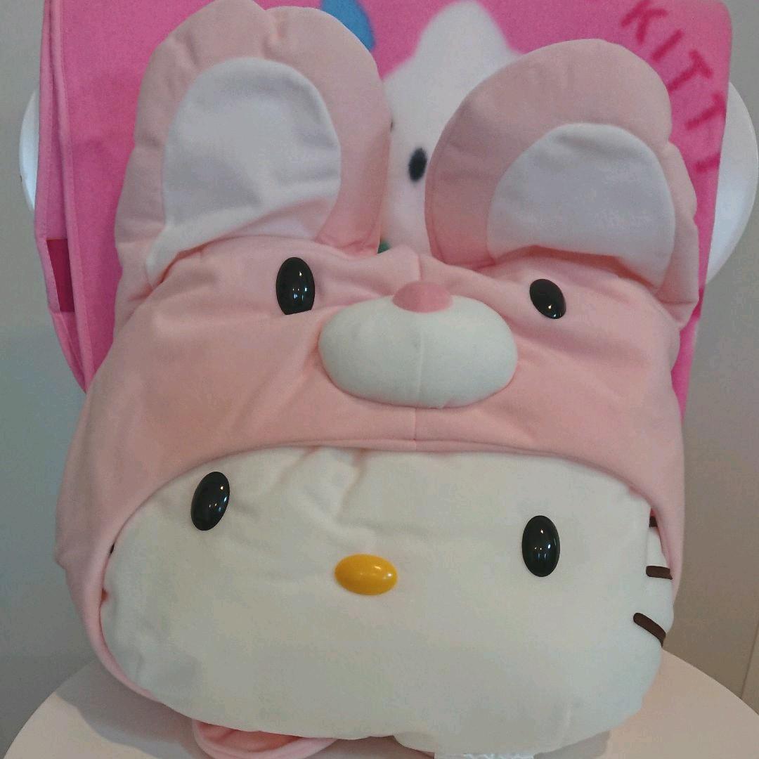 【激レア】ハローキティクッション&ブランケット