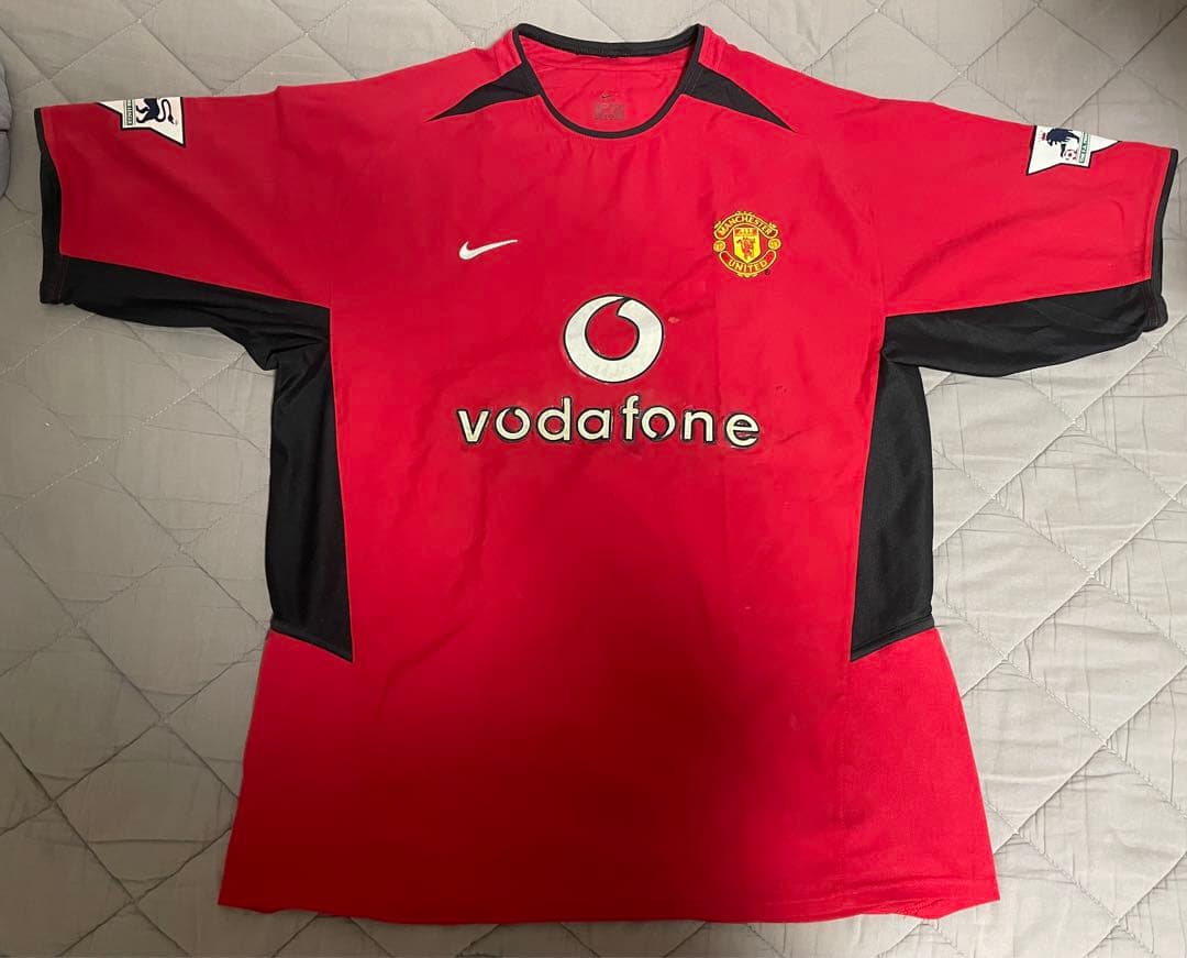 02-03 マンチェスターユナイテッド　ホーム　ユニフォーム　#7 ベッカム