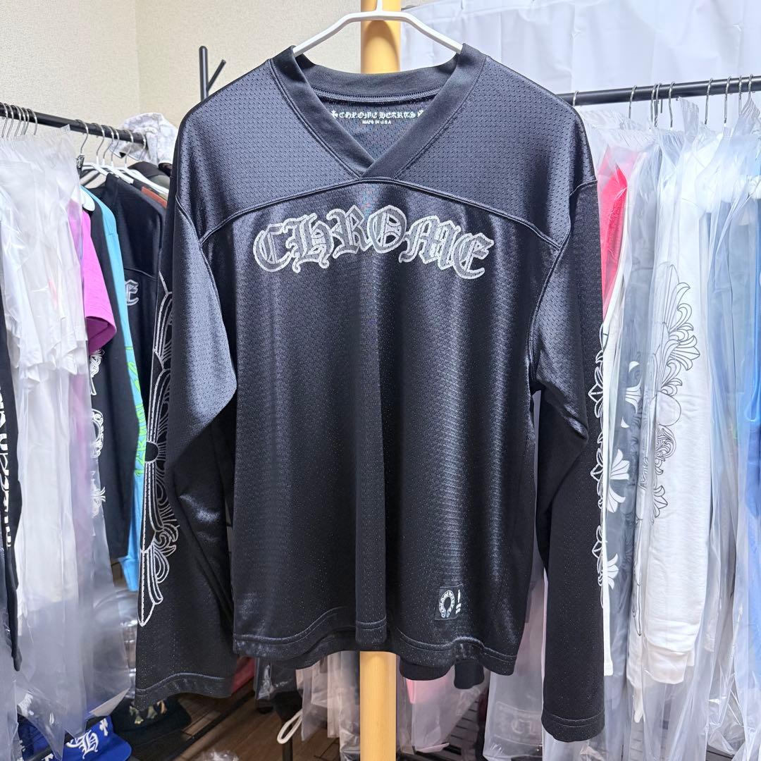 超レアークロムハーツ WARM UP JERSEY ロング M