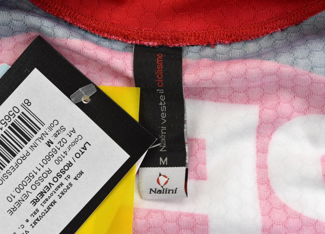 Nalini Red Label Lato ジャージ size:M 赤/黒