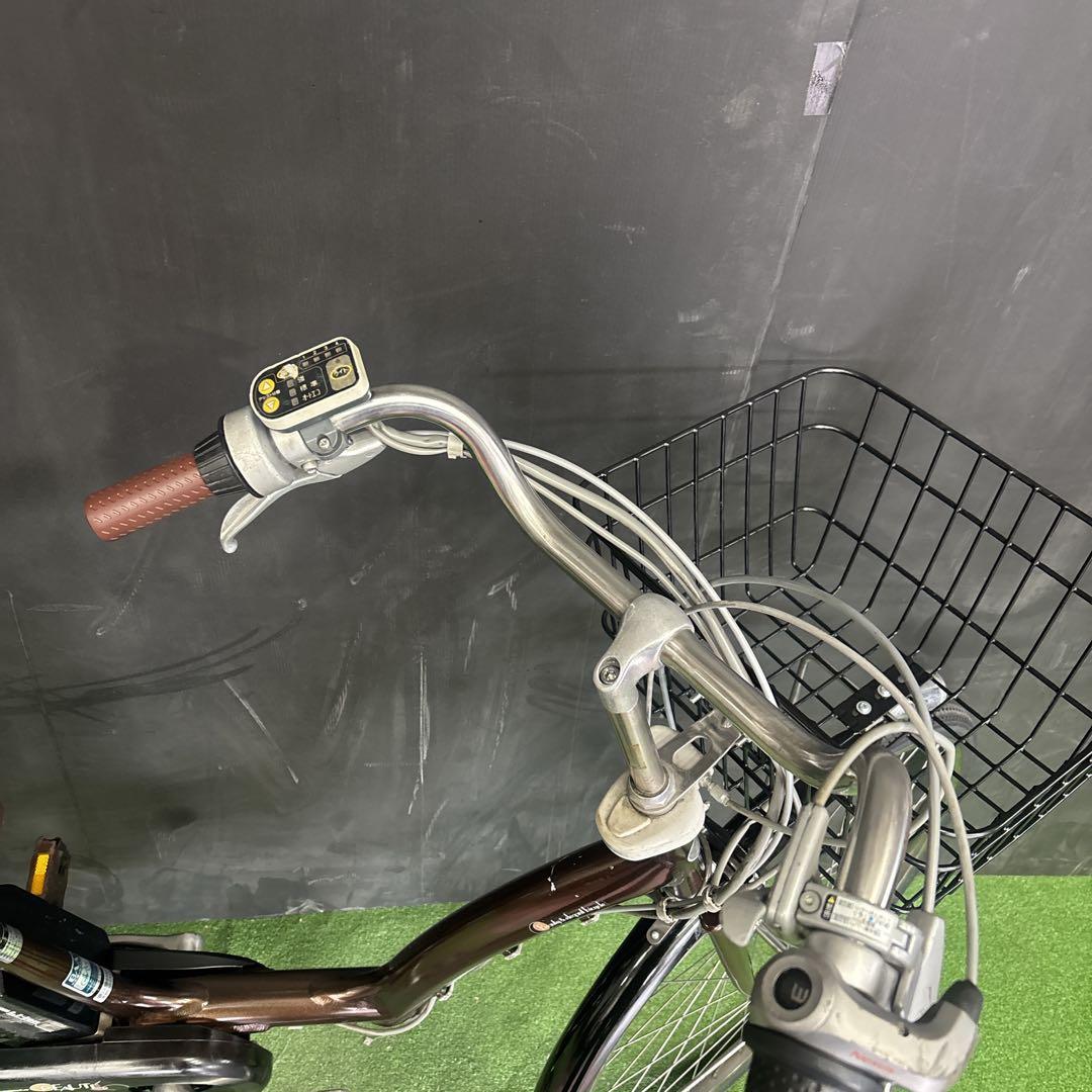ハム様　電動自転車 BS BEAUTE ブラウン 3人乗り対応　63★