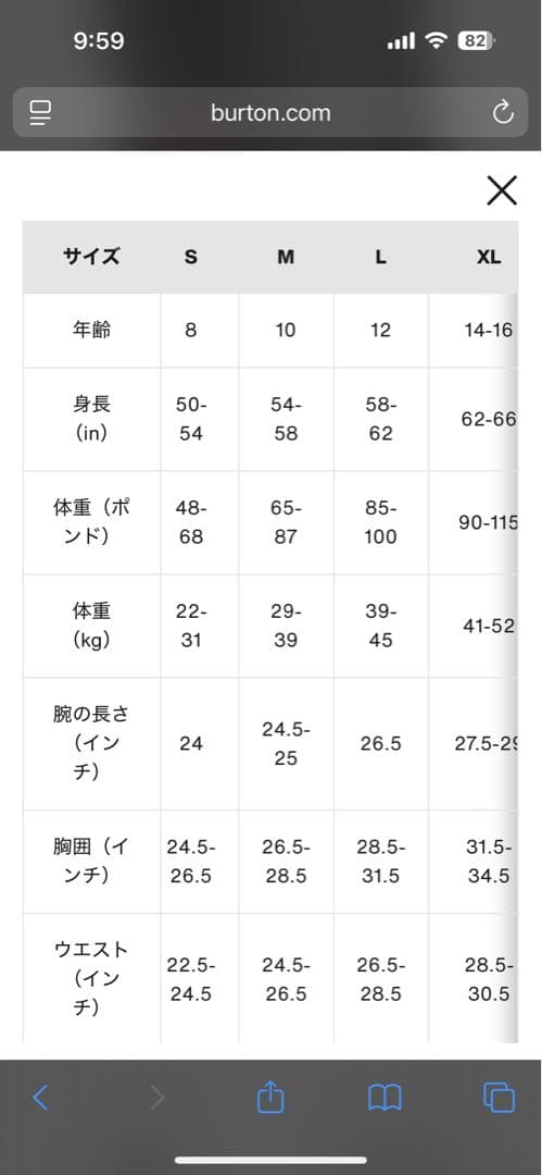 BURTON ブラック スノーボードウェア　 L