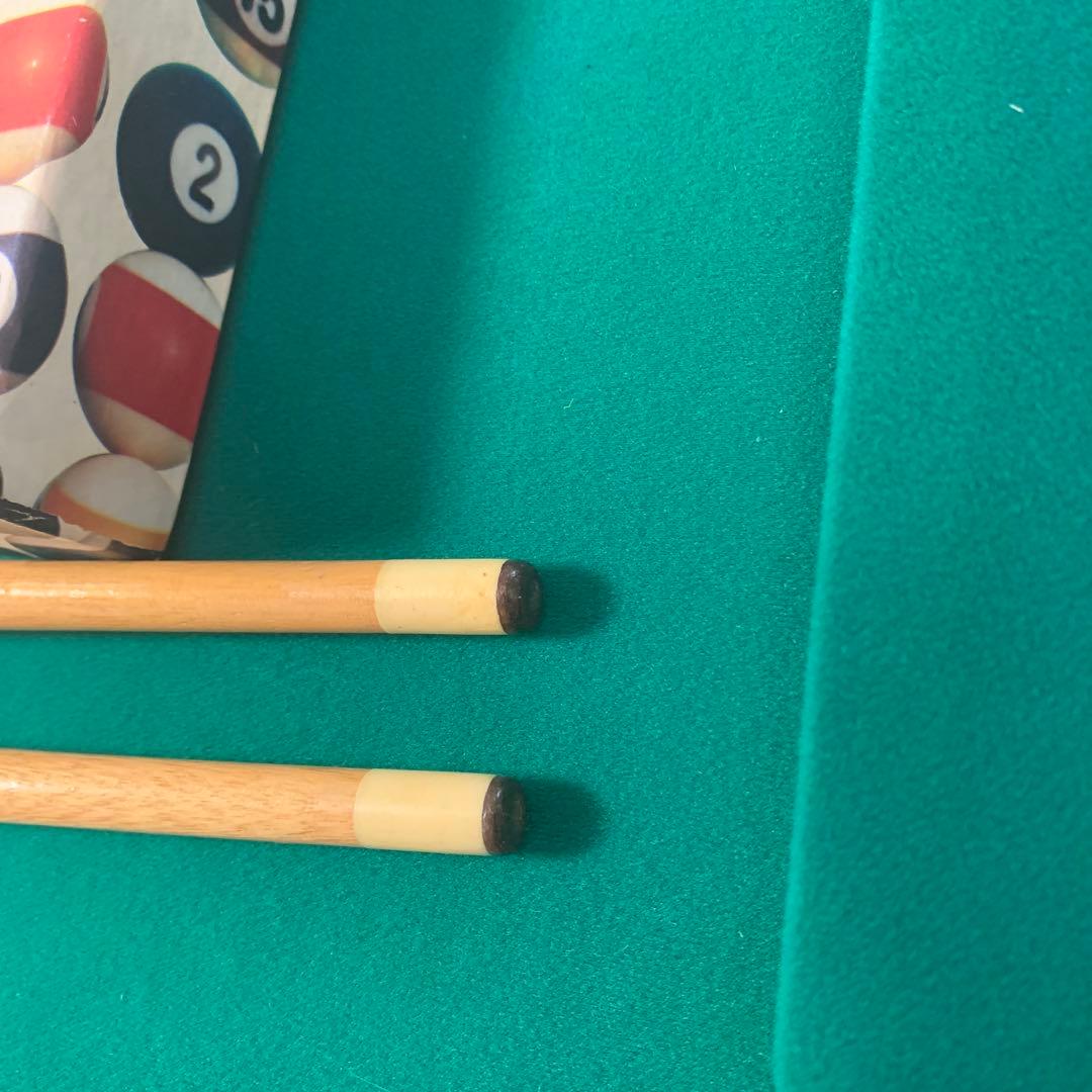 ビリヤード（中サイズ）台　その他セット（本文にて）　美品
