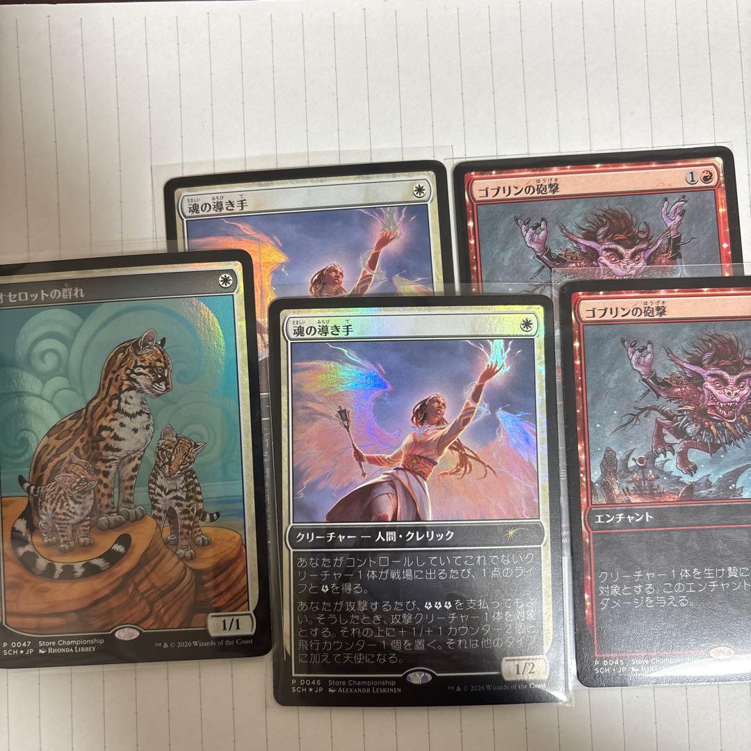 MTG オセロットの群れ　ストアチャンピオンシップ　プロモ Foil 5枚セット