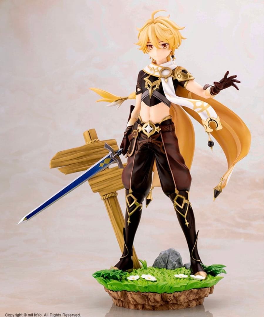 コトブキヤ 原神 フィギュア 蛍（Lumine）＆空（Aether） 2体セット