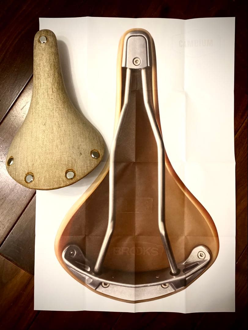 BROOKS CAMBIUM サドル ベージュ