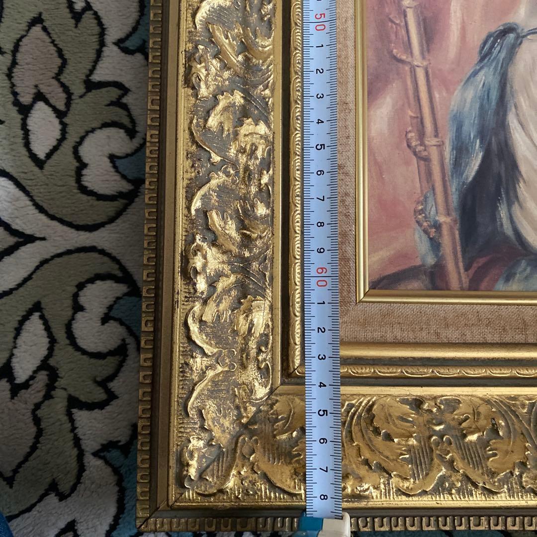 y*a様 絵画ピエール・オーギュスト・ルノワール 「ピアノに寄る娘達」額入り