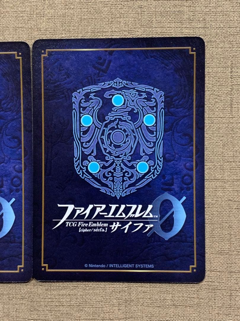 ファイアーエムブレム サイファ リン(サイン入り) 2枚組