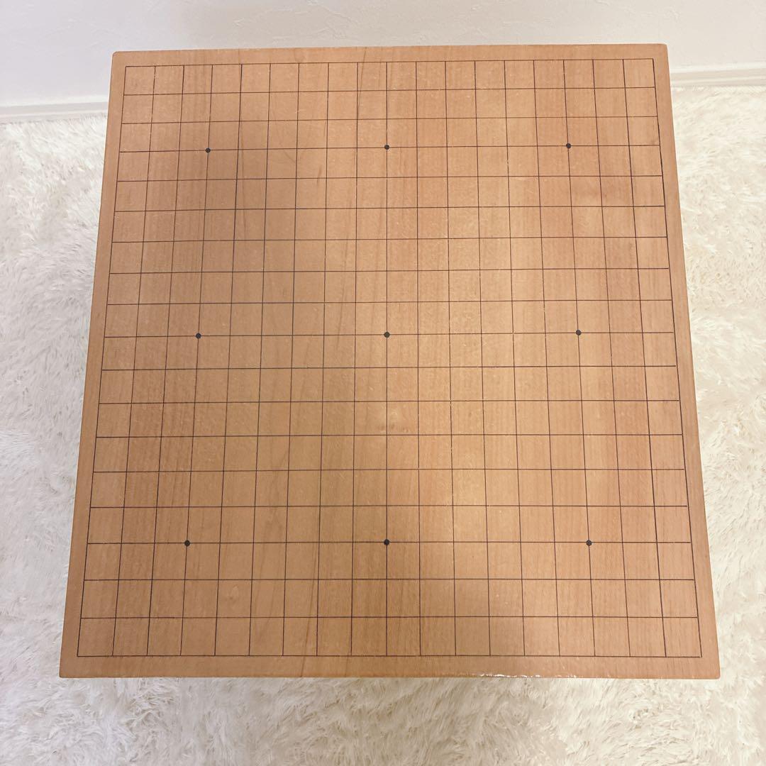 送料無料 碁盤 碁石 碁笥 蛤 35号 囲碁 木裏 ヘソあり 脚付き 約5寸 桂