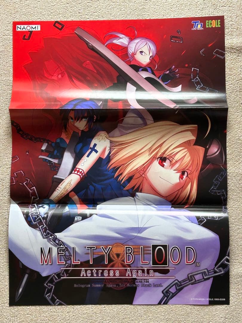 MELTY BLOOD メルブラ　MELTY BLOODポスター・POP