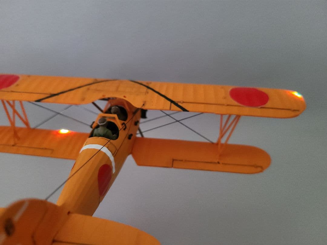 九五式一型乙中間練習機(赤とんぼ) リアルモーターライズ ニチモ1/48完成品