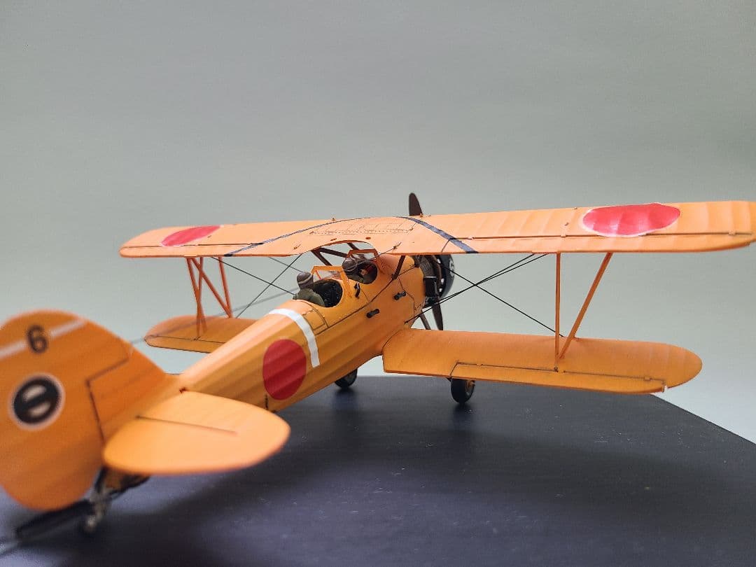 九五式一型乙中間練習機(赤とんぼ) リアルモーターライズ ニチモ1/48完成品