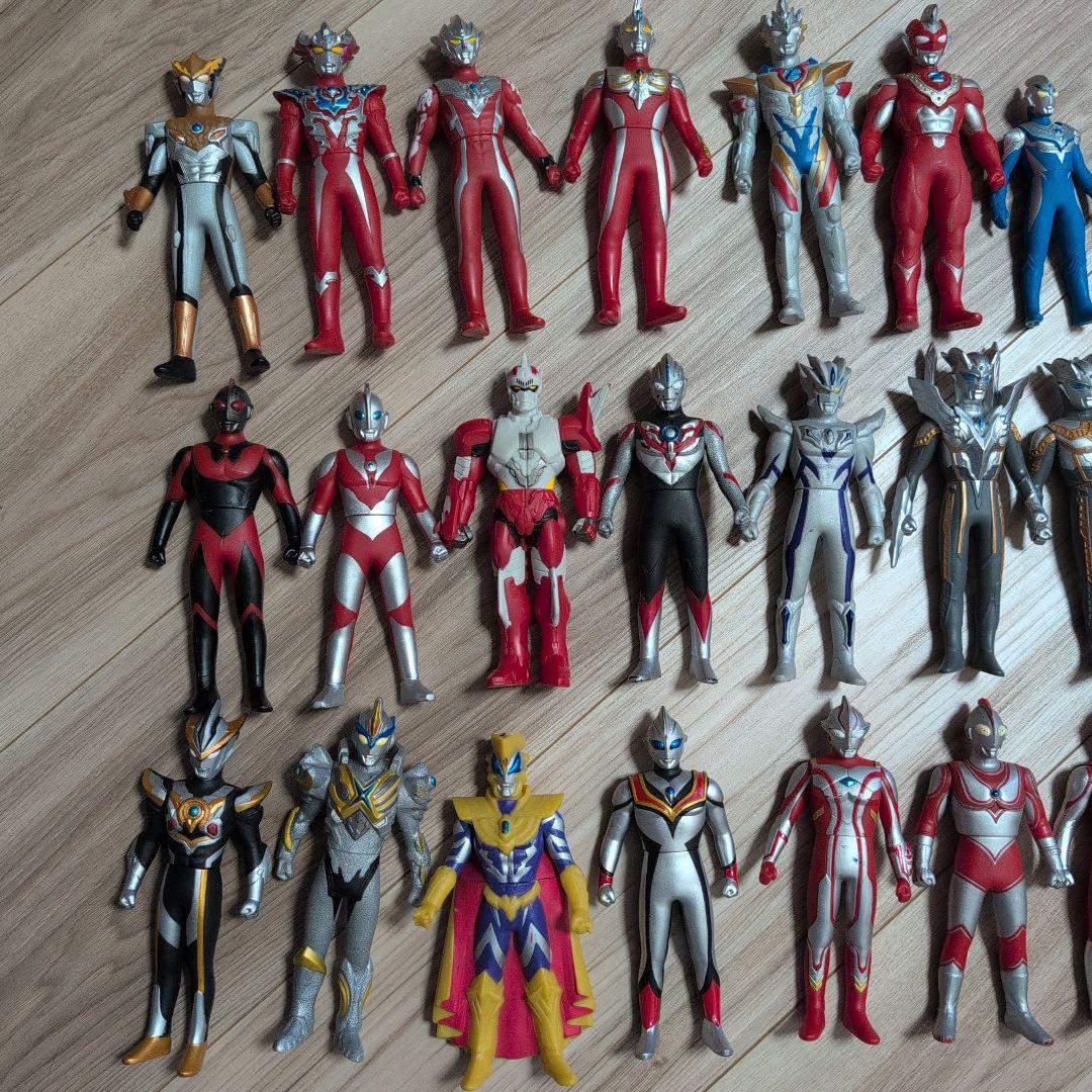 ウルトラソフビシリーズ　　34体　まとめ売り　ウルトラマン