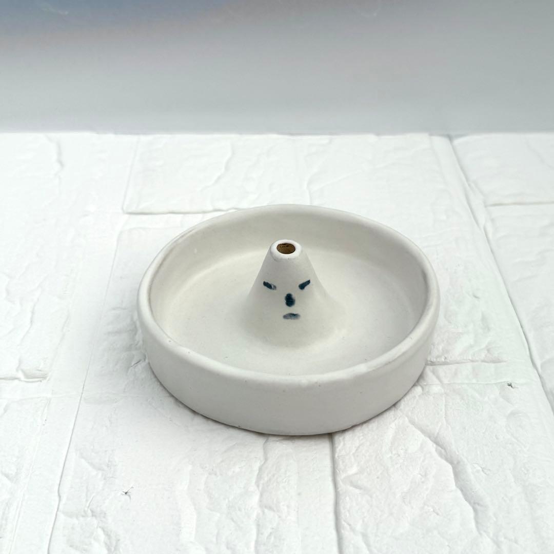 工芸品 Conic Head Incense Holder With Saucer