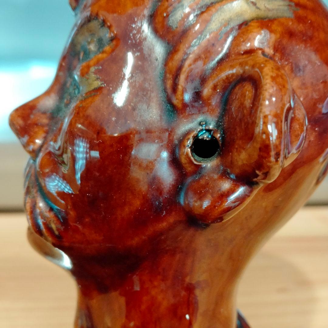 ビンテージ　四つ目　4つ目　置物　ミッドセンチュリー　酔っ払い トレイ