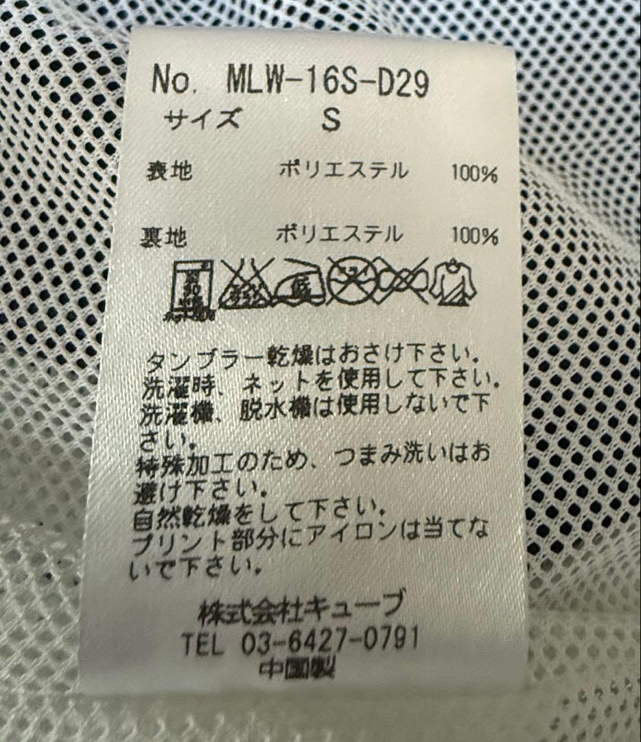 MARK & LONA フード付きジャケット ネイビー