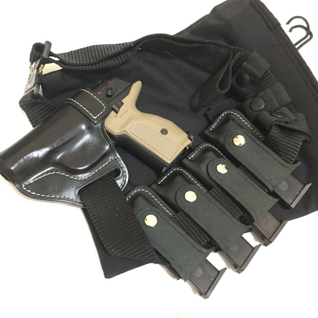 か*ン様 【本革ホルスター＆マガジン5本?!】KSC マカロフ PMG HW ガ