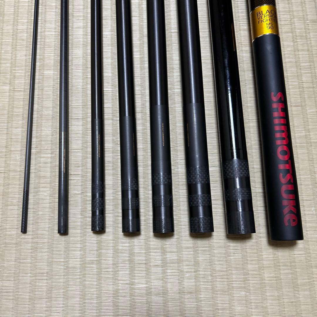 下野鮎竿ブラックバージョンファイター