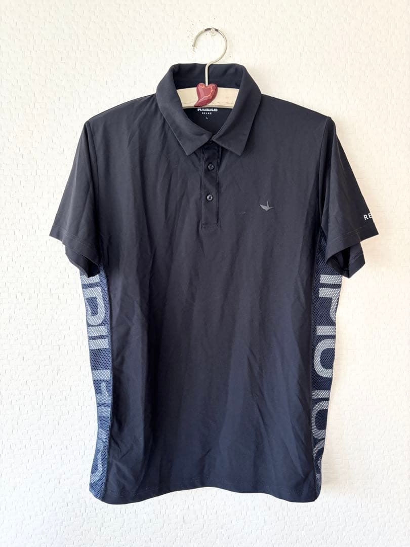 1PIU1UGUALE3 ウノピュウノウグァーレトレ　半袖ポロ メンズL