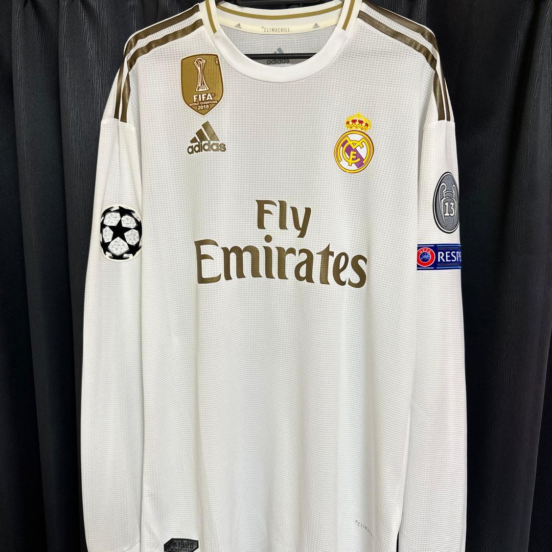 セルヒオ・ラモス　ユニフォーム　レアルマドリード　選手支給　長袖　スペイン代表