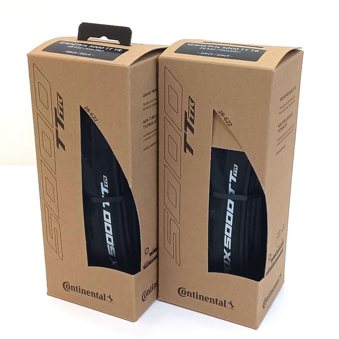 (新品未開封)Continental gp5000tt tr 28c 2本セット